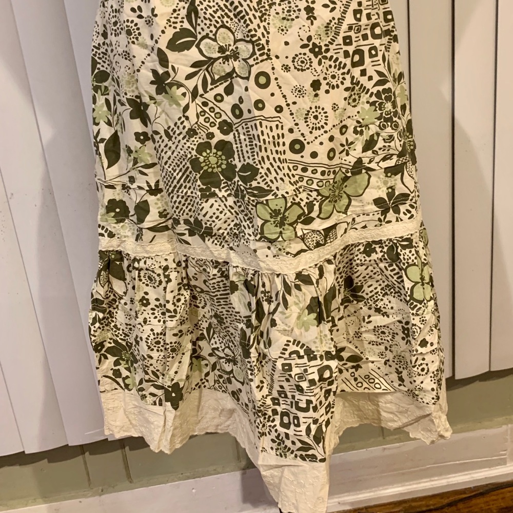 SONOMA Cotton skirt with cream lace trim - Picture 4 of 9